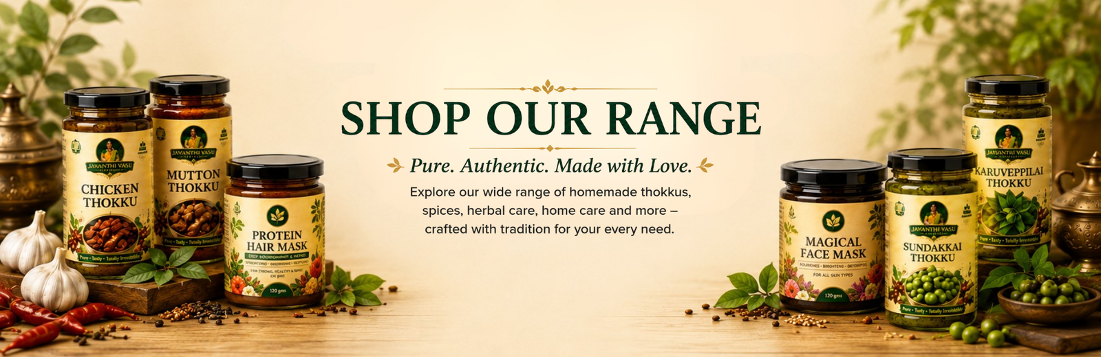 Jayanthi Vasu Traders | Nature's Goodness, Tradition's Trust